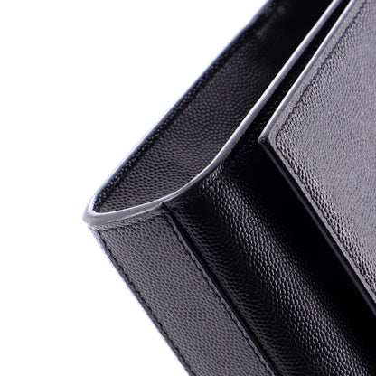 Saint Laurent Classic Monogram Crossbody Bag Grainy Leather Small