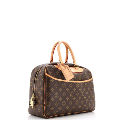 Louis Vuitton Deauville Handbag Monogram Canvas