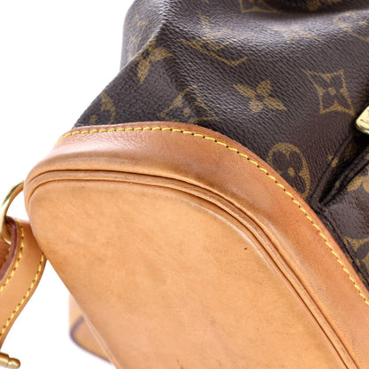 Louis Vuitton Vintage Montsouris Backpack Monogram Canvas Pm
