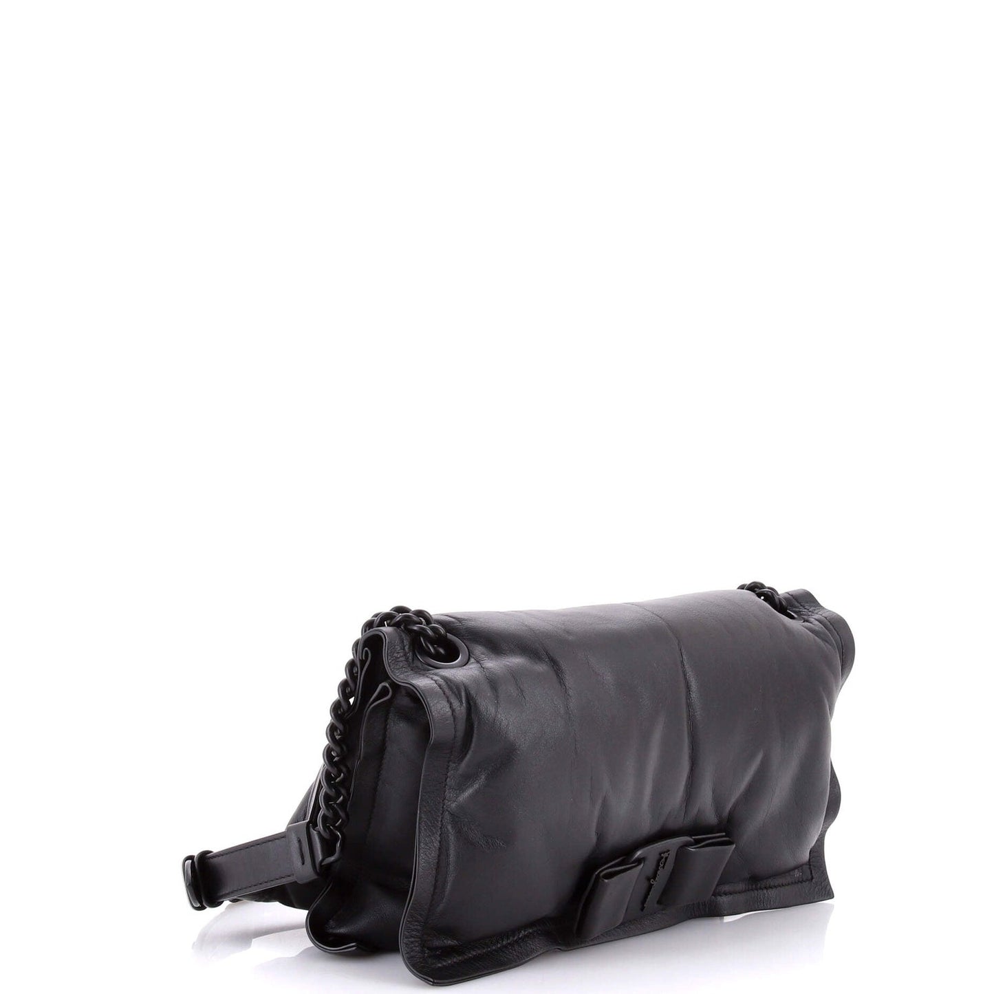 Salvatore Ferragamo Viva Bow Flap Bag Leather Medium