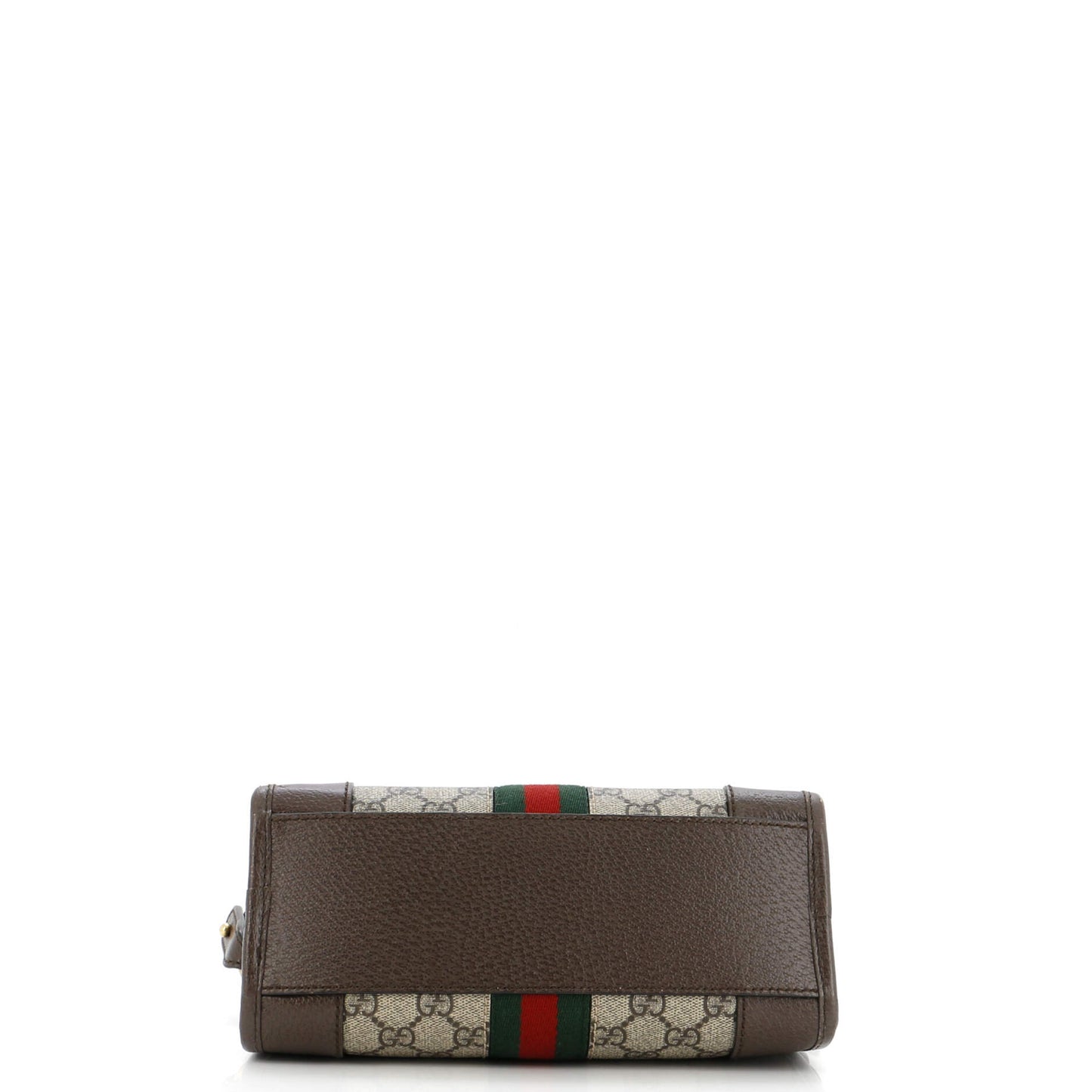 Gucci Ophidia Zip Messenger Bag Gg Coated Canvas With Leather Small