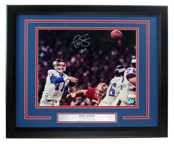 Phil Simms Signed/Autographed 11X14 Photo New York Giants Framed Jsa 191933