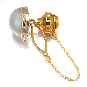 TASAKI Tie Pin / Tie Tack  Mabe Pearl 14.0mm 14K