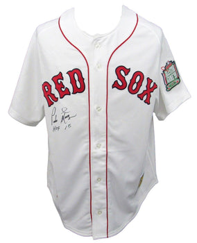 Pedro Martinez Hof Autographed/Ins Mitchell & Ness Jersey Red Sox Beckett 176376
