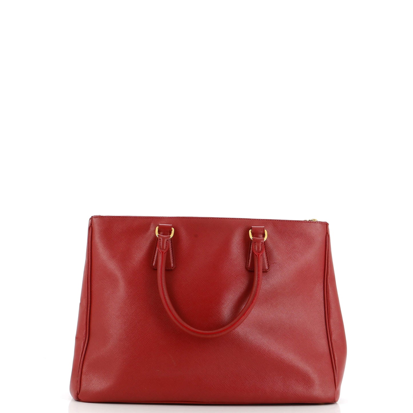 Prada Double Zip Lux Tote Saffiano Leather Large