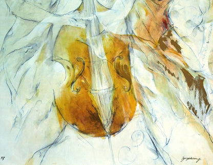 Gary Benfield Symphony Artist Proof Ap Signed Limited Edition Print W/ Framed