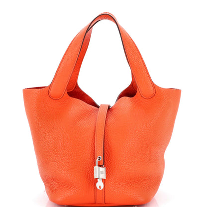 Hermes Picotin Lock Bag Clemence Mm