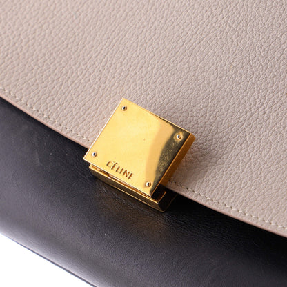 Celine Tricolor Trapeze Bag Leather Small