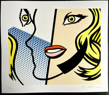 Roy Lichtenstein Lithograph COA Original Signed