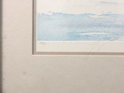 Carol Collette "First Snow" Original Etching