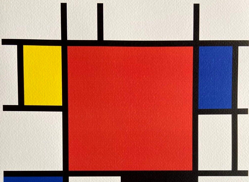 Piet Mondrian Lithograph 1978 180Ex