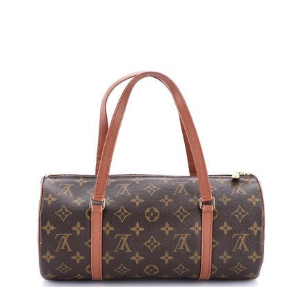 Louis Vuitton Papillon Handbag Monogram Canvas 30