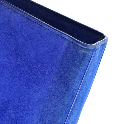 Saint Laurent Classic Monogram Tassel Crossbody Bag Suede Medium