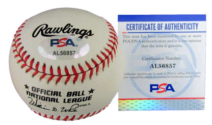 Mickey Stubblefield Signed Onl Baseball Negro League Kc Monarchs Psa/Dna