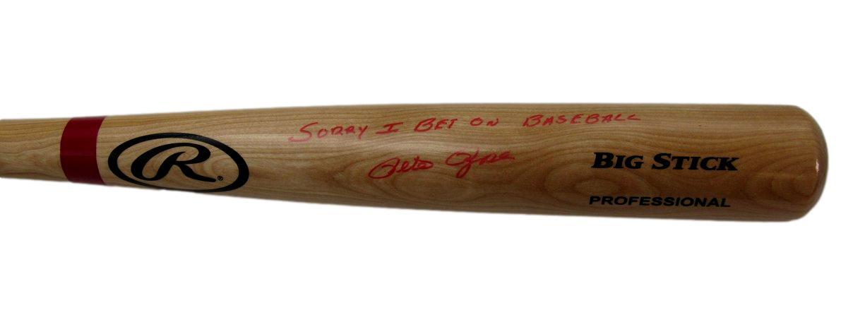 Pete Rose Signed/Inscribed Rawlings Big Stick Bat