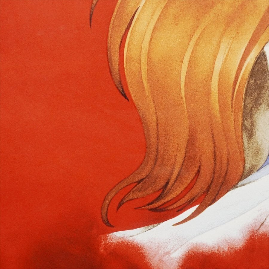 Captain Harlock : My Youth In Arcadia Signed Original Silkscreen Print Framed