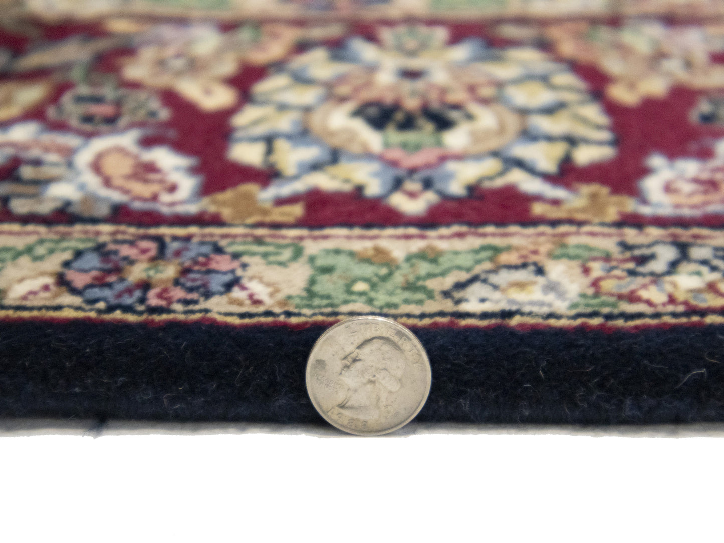Handmade Oriental Rug Classic Floral Design Home