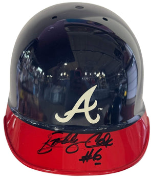 Bobby Cox Autographed Atlanta Braves Mini Helmet (Jsa)