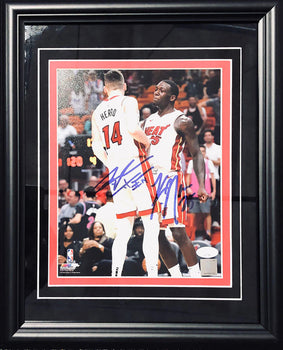 Tyler Herro & Kendrick Nunn Autographed Framed