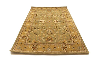 Traditional Hand-Tufted Oriental Rug Floral
