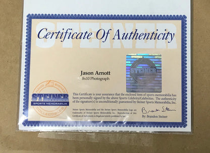 Jason Arnott Autographed Framed 8X10 Photo (Steiner)