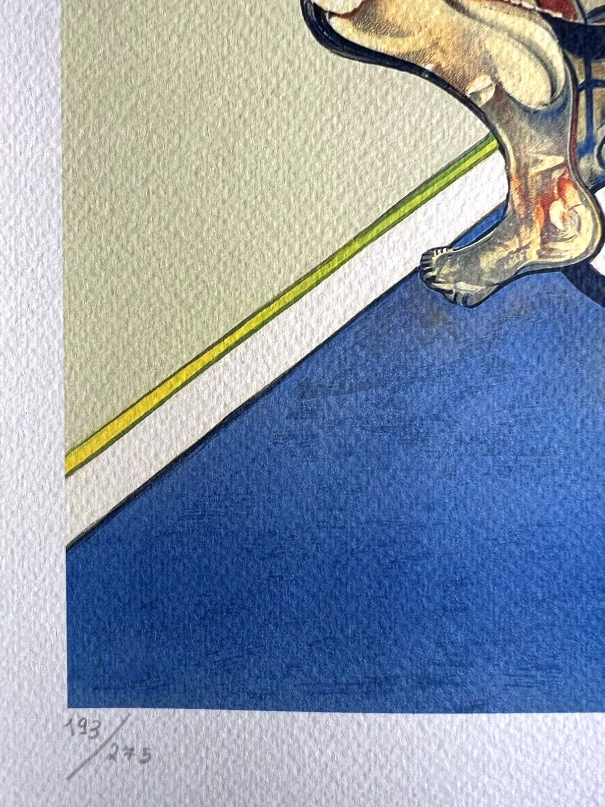 Francis Bacon Lithograph Coa Signed Pen Numbered Pencil Limited 275Ex