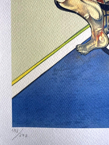 Francis Bacon Lithograph Coa Signed Pen Numbered Pencil Limited 275Ex