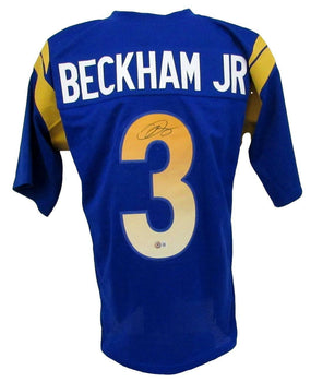 Odell Beckham Jr. Signed/Auto La Rams Custom