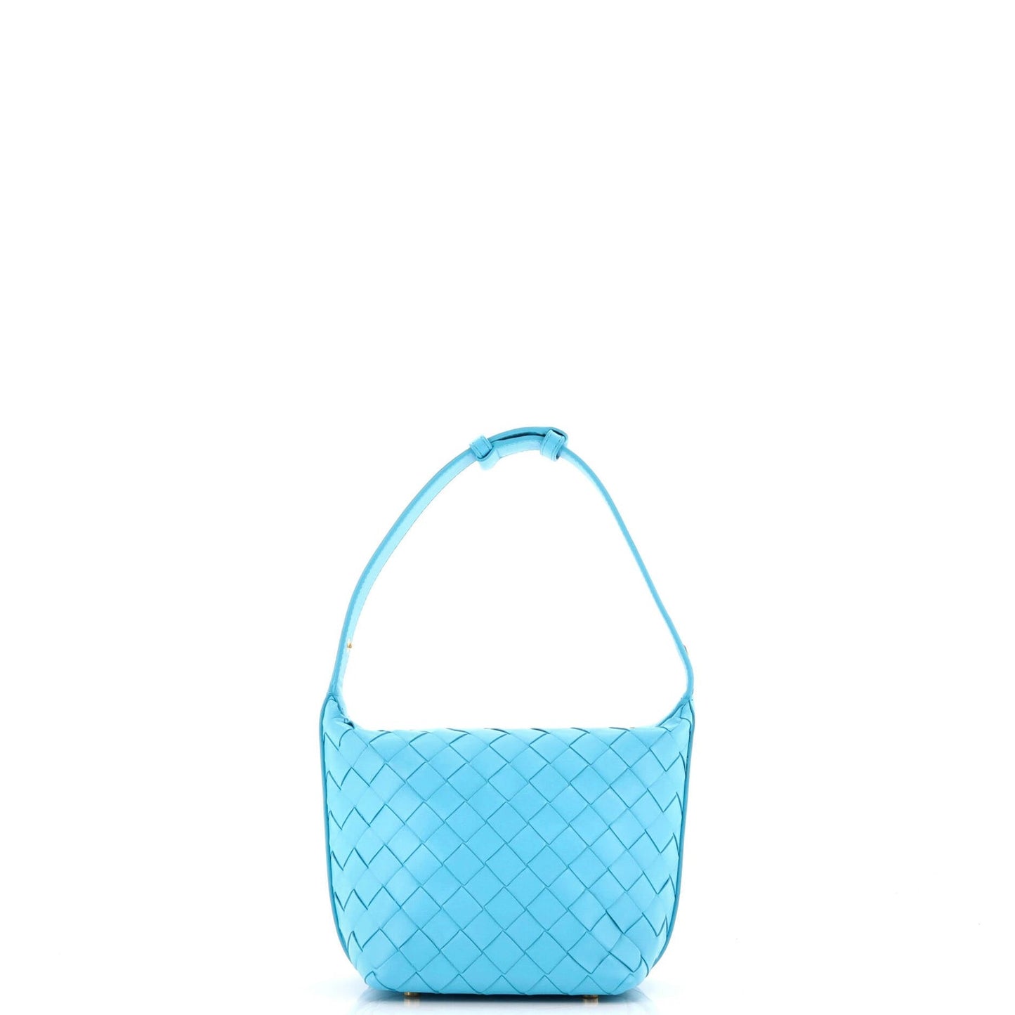 Bottega Veneta Wallace Shoulder Bag Intrecciato Nappa Candy