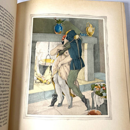 Les Contes De Boccace - Dcamron - Illustrated By Brunelleschi, 1934, Two Vol