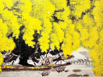 Zhang Bu (Chinese) Original Lithograph 