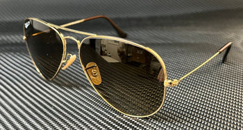 Ray Ban Rb3025 001 M2 Gold Aviator 58 Mm Unisex