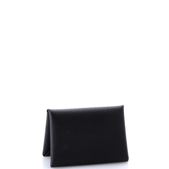 Hermes Calvi Duo Card Holder Epsom
