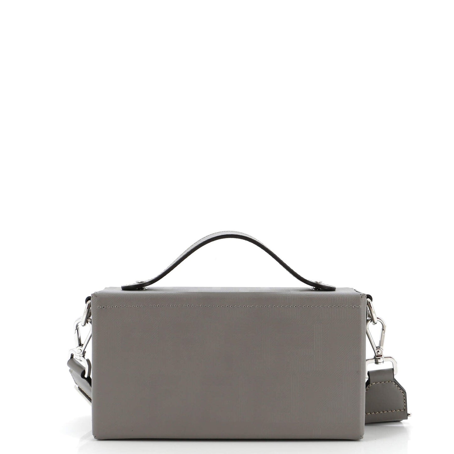 Fendi Baguette Soft Trunk Bag Zucca Leather