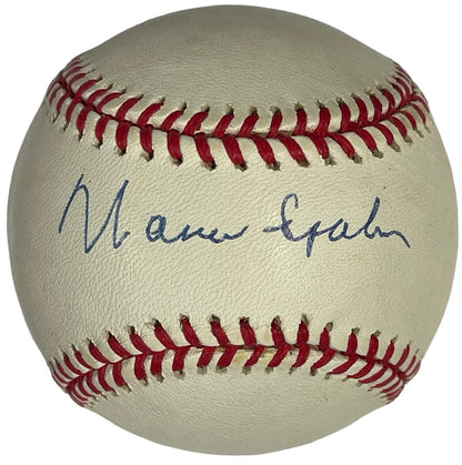 Warren Spahn Autographed Official National League Baseball