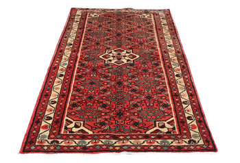 Bittersweet Red Tribal Floral Design Handmade