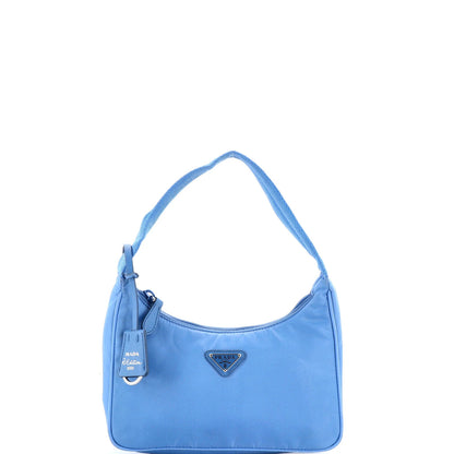 Prada Re-Edition 2000 Hobo Tessuto Mini