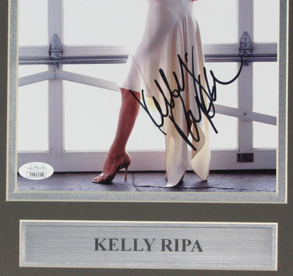 Kelly Ripa Actress Signed/Autographed 8X10 Photo Framed Jsa 155609
