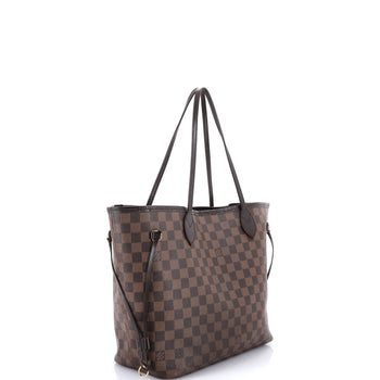 Louis Vuitton Neverfull Nm Tote Damier Mm