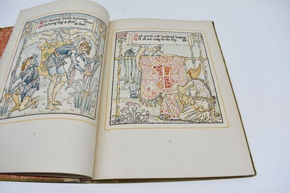 Walter Crane "Queen Summer Or The Journey Of The Lily And The Rose" 1891 English