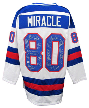 1980 Miracle On Ice Team Signed (18 Signatures)