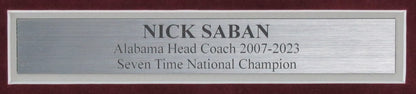 Nick Saban Signed/Autographed 8X10 Photo Alabama