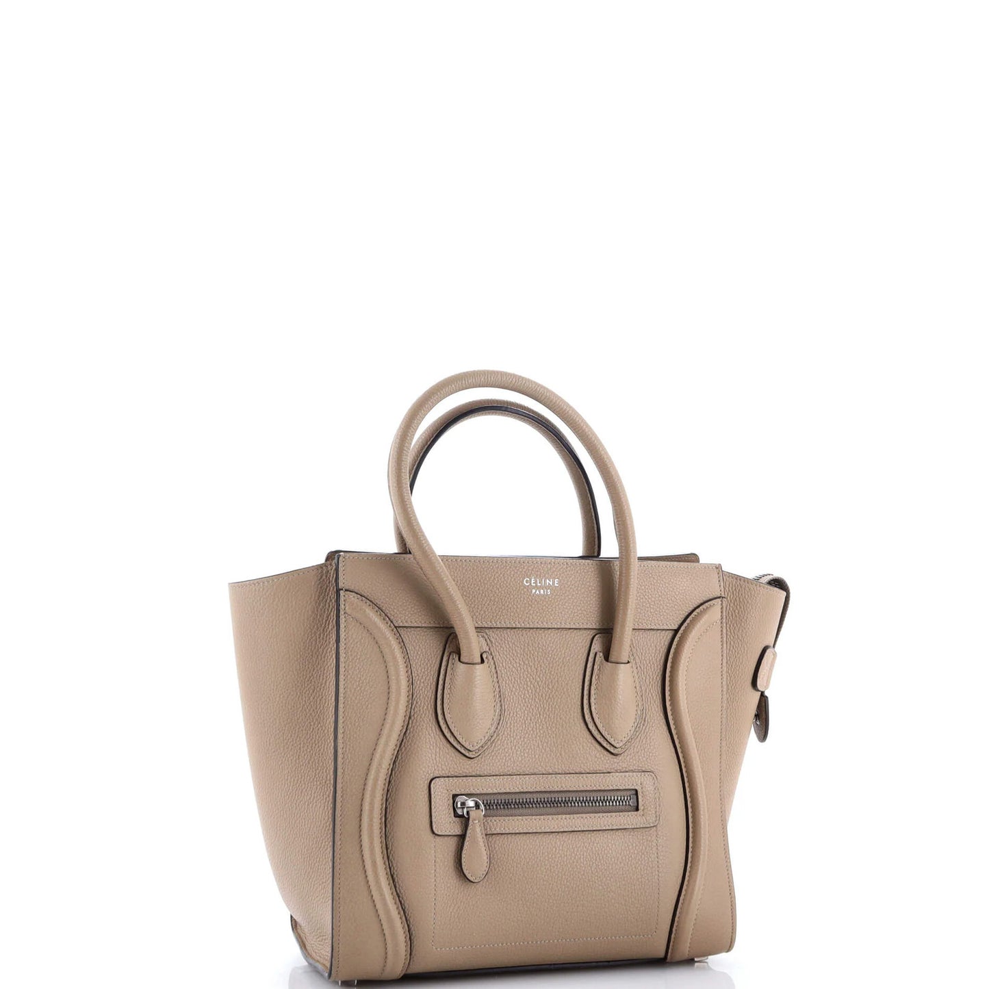 Celine Luggage Bag Grainy Leather Micro