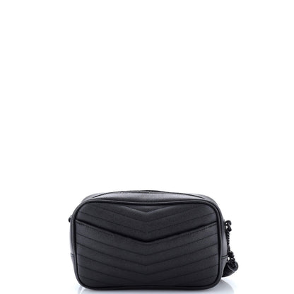 Saint Laurent Lou Camera Bag Matelasse Chevron Leather Mini