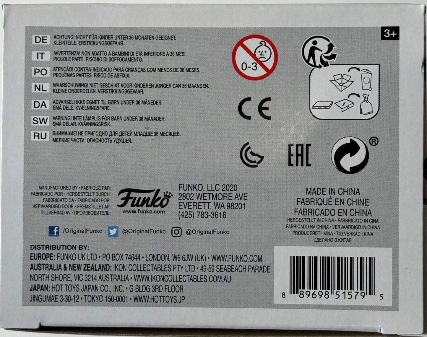 Michael J Fox Signed Marty Mcfly Signature Series Funko Pop #49 (Jsa)