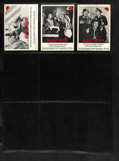 1965 Fleer Hogan'S Heroes Card Complete Set