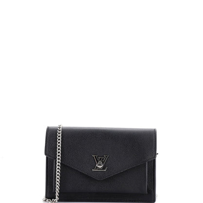 Louis Vuitton Mylockme Chain Pochette Leather