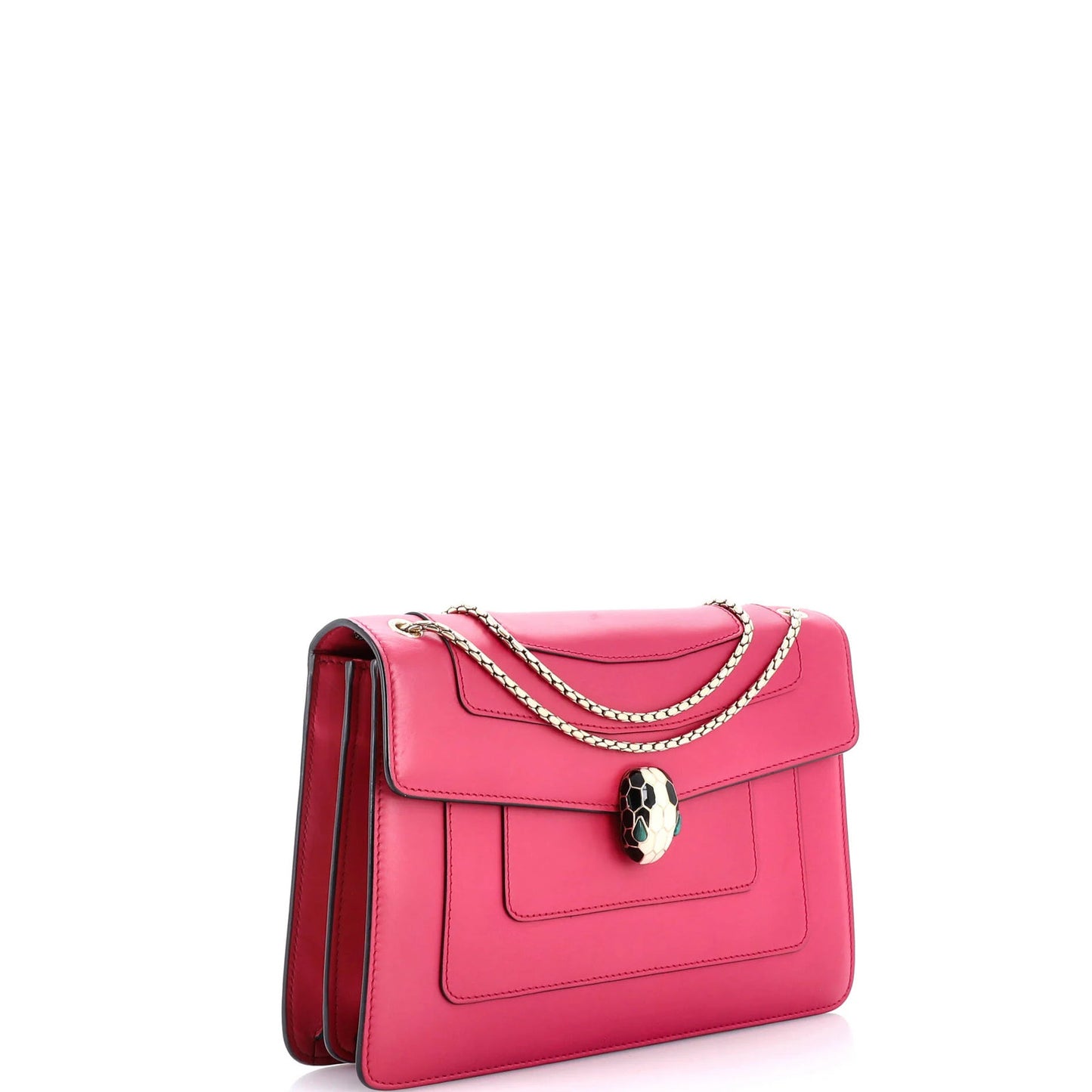 Bvlgari Serpenti Forever Shoulder Bag Leather Medium