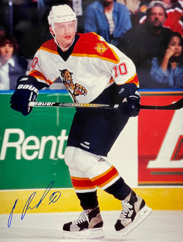 Pavel Bure Autographed 16X20 Hockey Photo