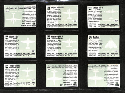 1956 Topps Jets Complete (1-240) Card Set With 2 Albums 195869